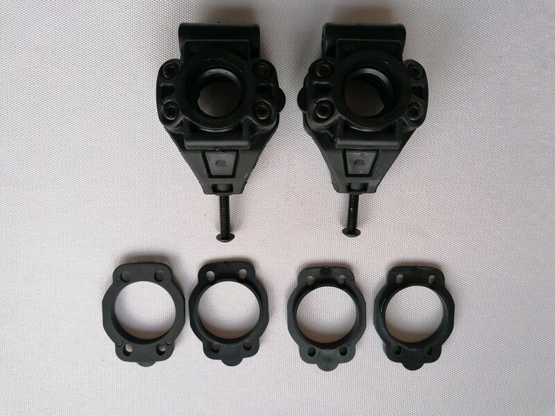 Baja rear hub set adjustable nylon