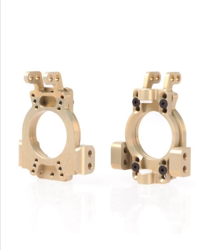 Losi 5ive b/t/mini adjustable steering castor blocks
