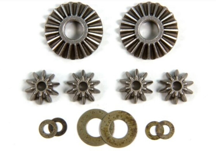 Losb3202 losi 5ive inturnal Diff gears an shims 5t mini 5b