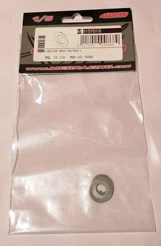 Mcd 615701s lsd Diff shim 10x16x0.1 qty10