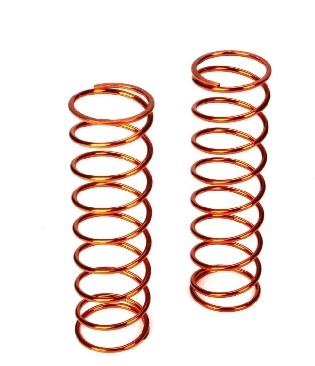 Losb2967 losi 5ive front orange springs 14.2lb