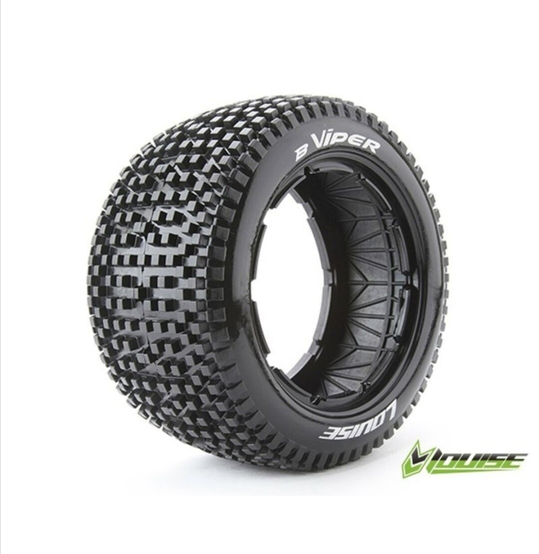 Louise B-viper Hpi Baja rear tyres and foams