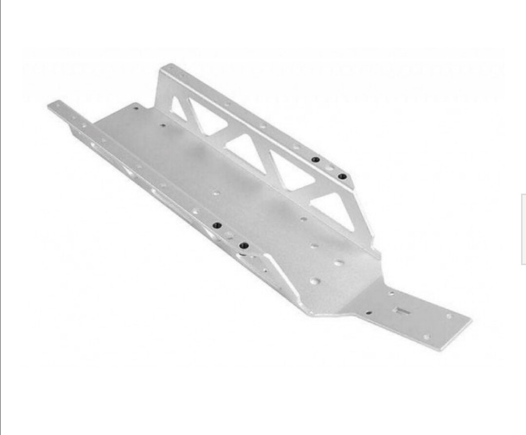 Baja main chassis silver