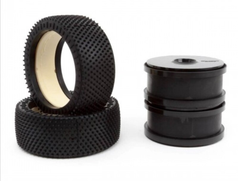 Mcd astro grip mediums with white foams and black wheels glued
