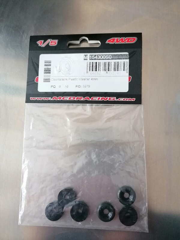 Mcd 154300s0 counter sink body washers 6pc