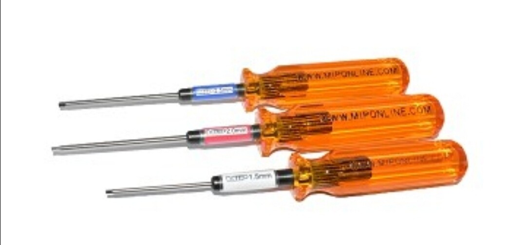 9502 mip hex driver wrench set 1.5mm 2.0mm 2.5mm