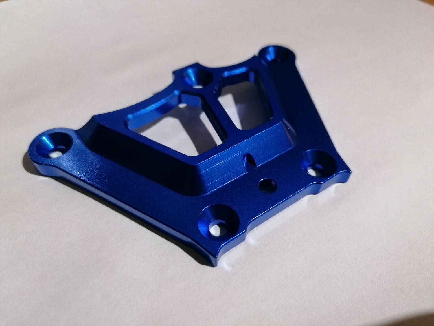 HD RACING Losi 5ive Front Chassis Top Plate Brace blue 