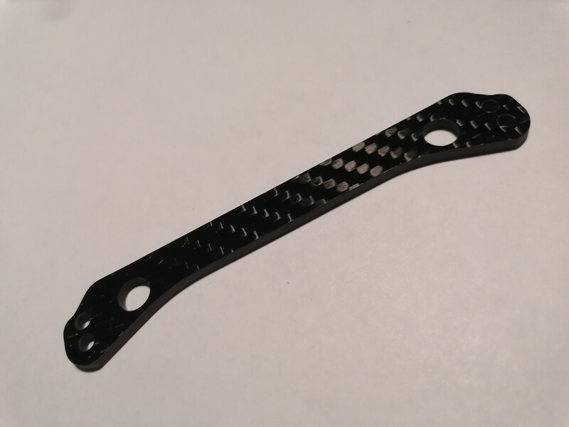 Hobao hyper 7 carbon fibre ackerman plate