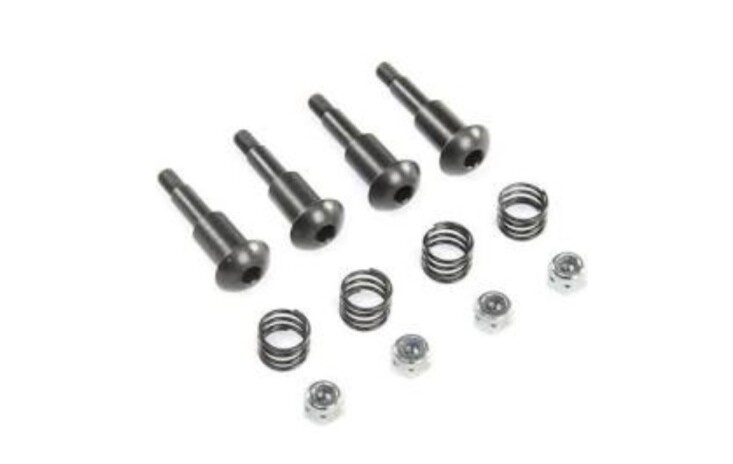Los252095 losi 5ive 2.0 brake pad hardware set 