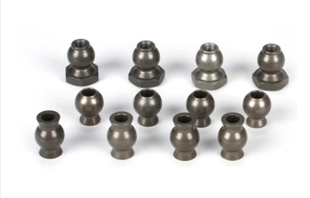 Losb5904 5ive-T Camber & Steering Pivot Ball Set (12)