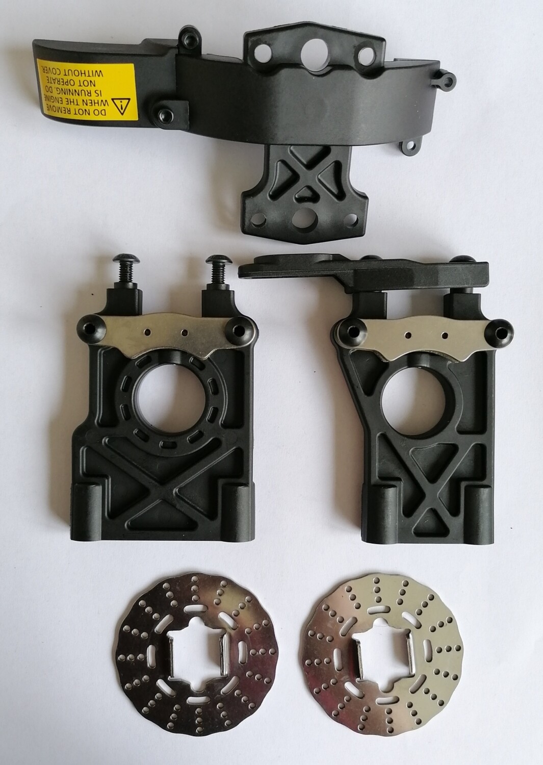 Tlr252011 Losi 5ive t 2.0 centre diff towers brakes and housing set
