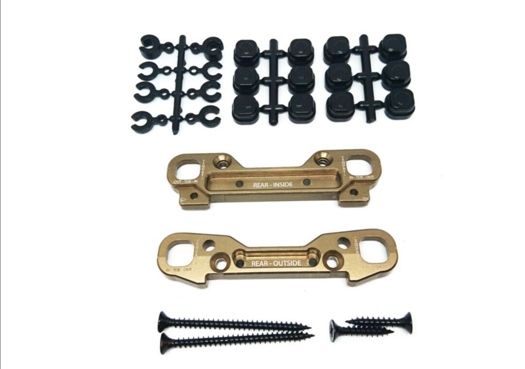 MCD 300303a Racing rear Wishbone Holder Set Alloy (Opt.).1pc 