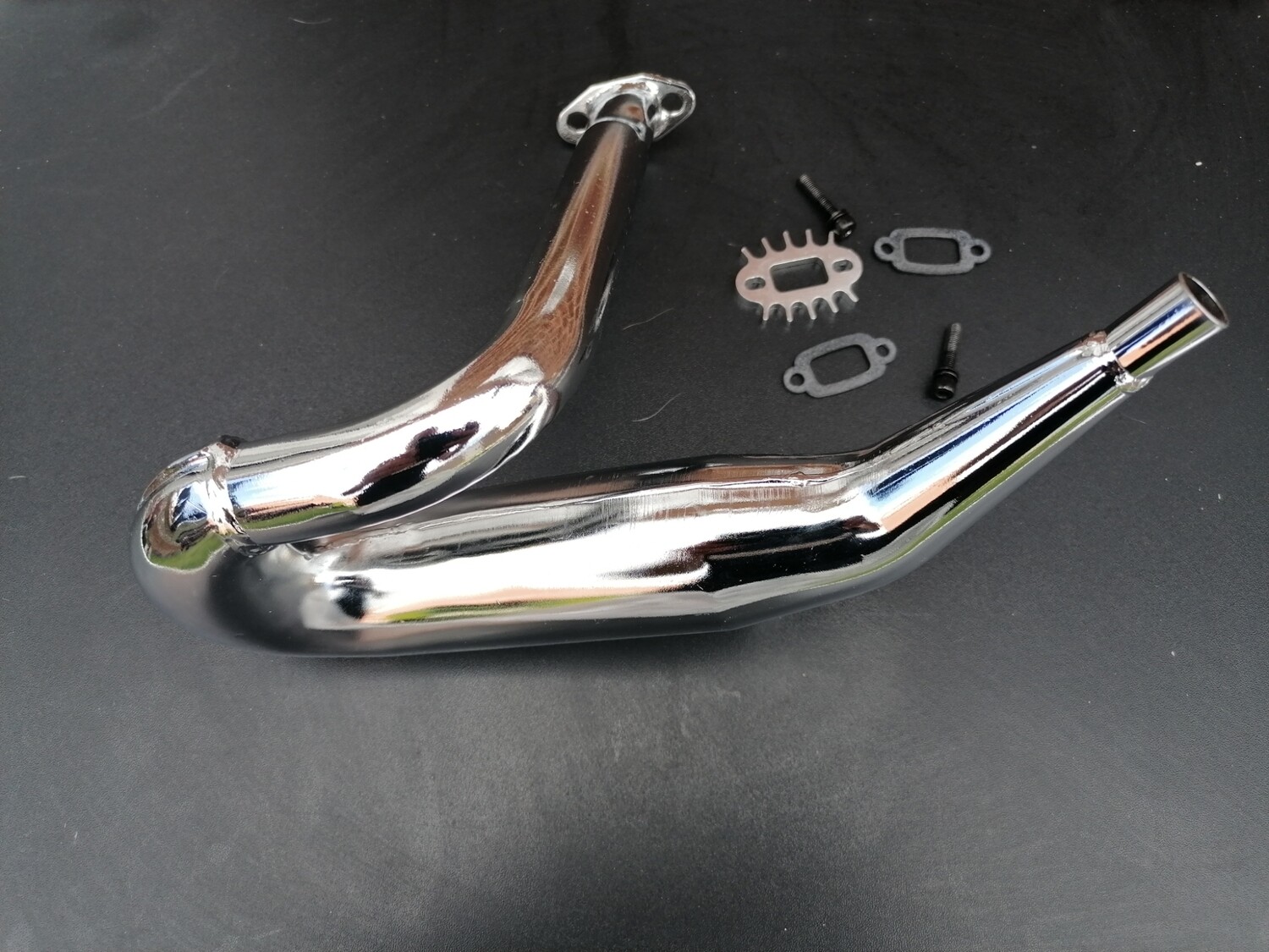 Baja tuned exhaust pipe
