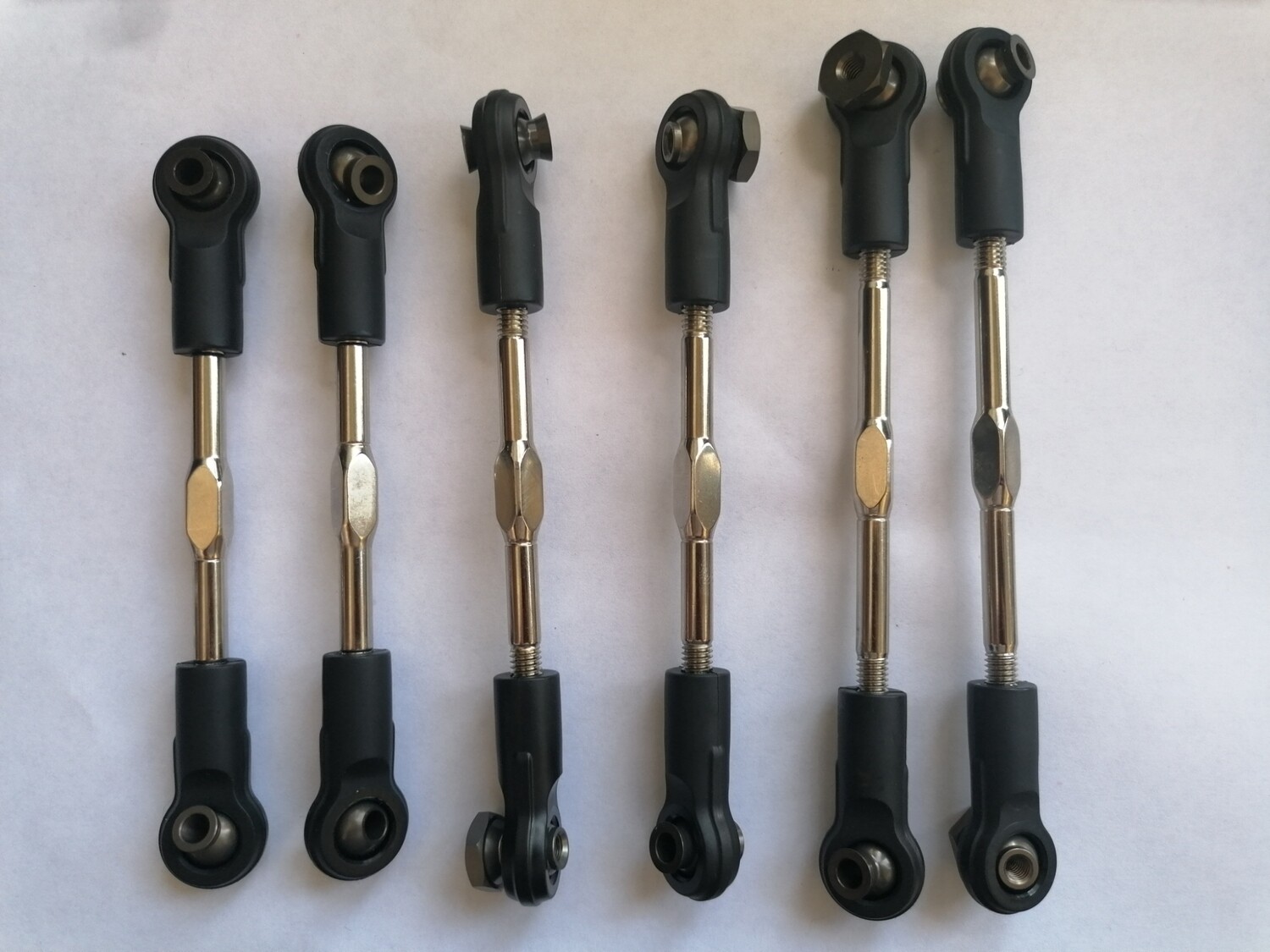 Losb5902 losb5903 losb5904 losi 5ive t 2.0 turnbuckle rod end set