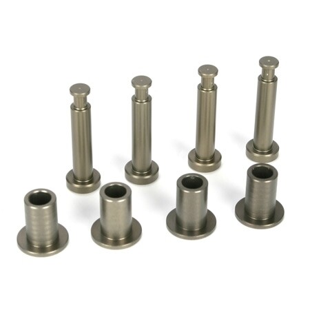 Losb2074 5ive-T Aluminium Front King Pins & Arm Bushings 