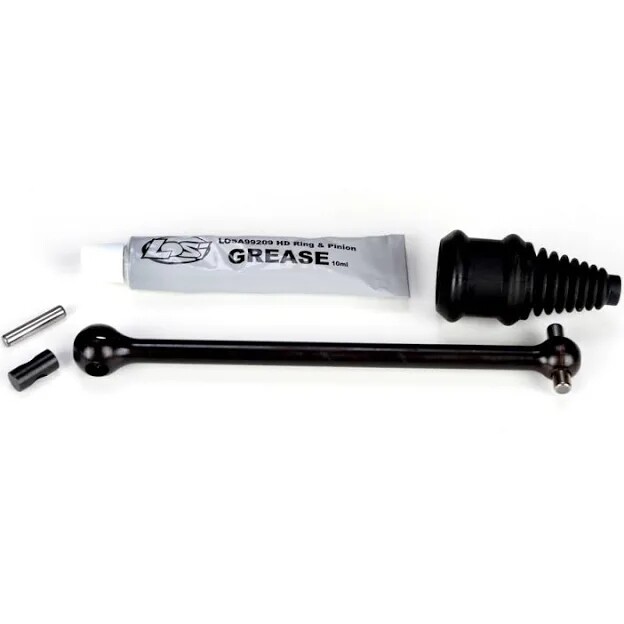 Losb3218 front centre driveshaft & cv coupler 5t mini 5b