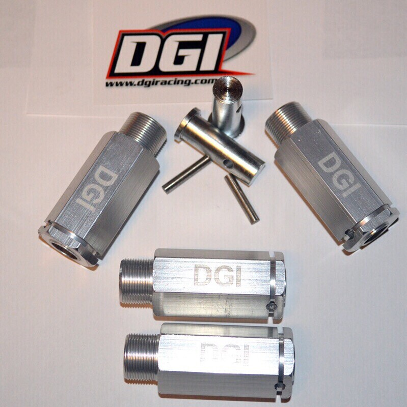 DGI EXTENDERS 2 DGI EXTENDERS 2" Wheel set for the hpi baja 4mm pins