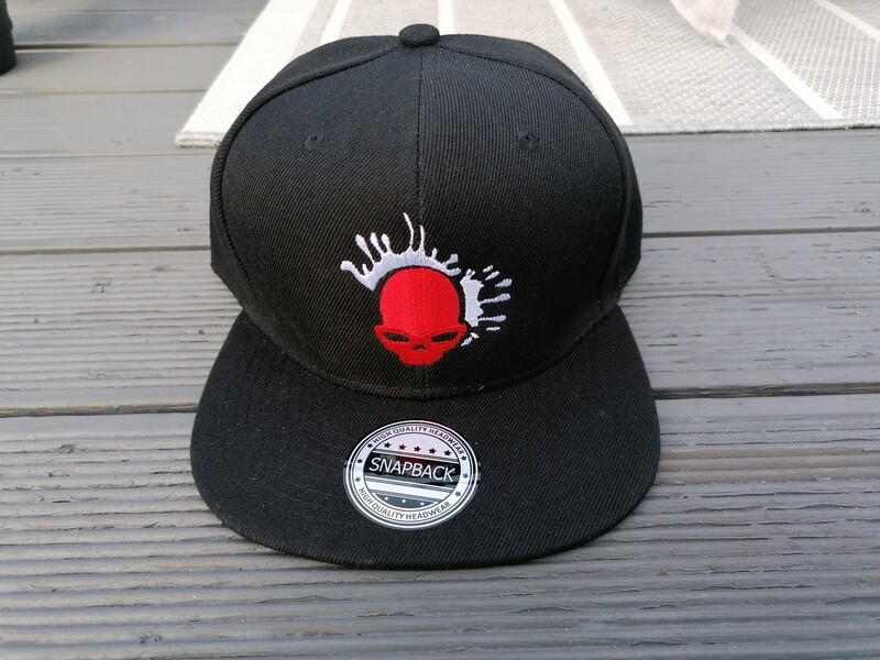 Ccr logo embroidered caps (flat peak)