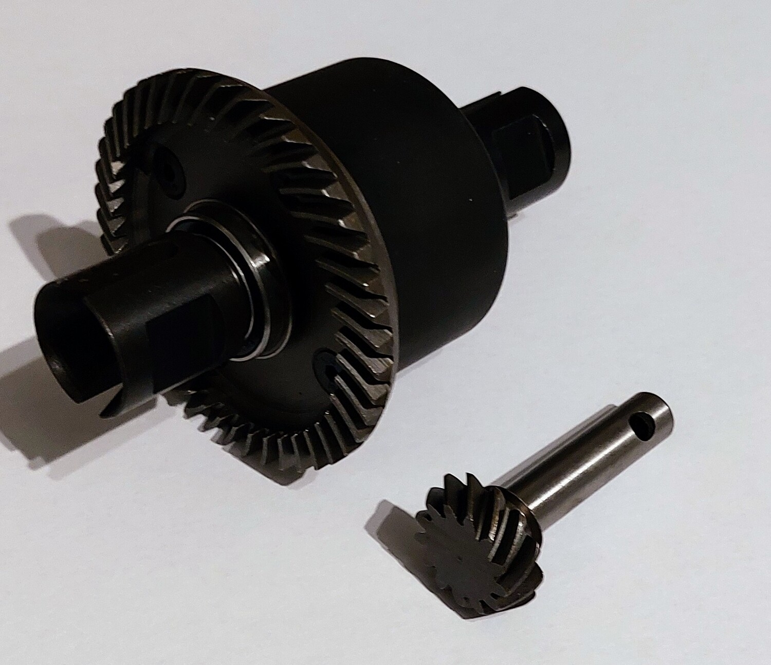 Losi 5ive complete rear Diff and pinion spiral gears HD RACING