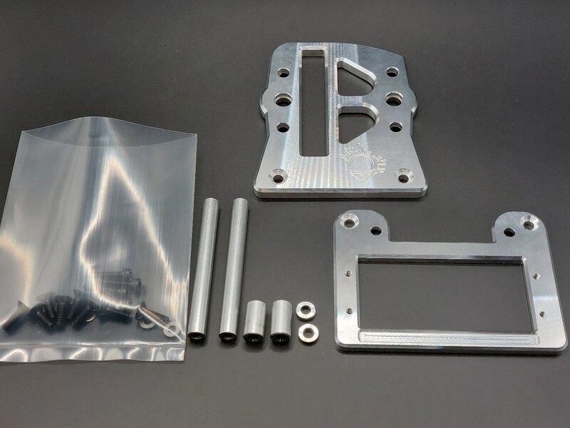 Ccr Losi 5ive T v1 billet centre diff top servo tray SMART SYSTEM 