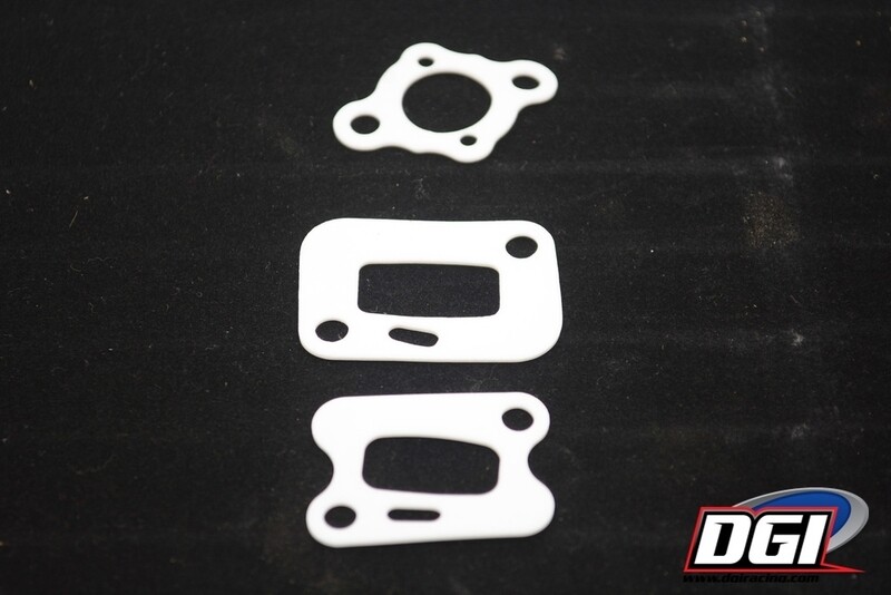 DGI teflon carb end isolator gaskets Teflon heavy duty DGI teflon carb end isolator gaskets Teflon heavy duty