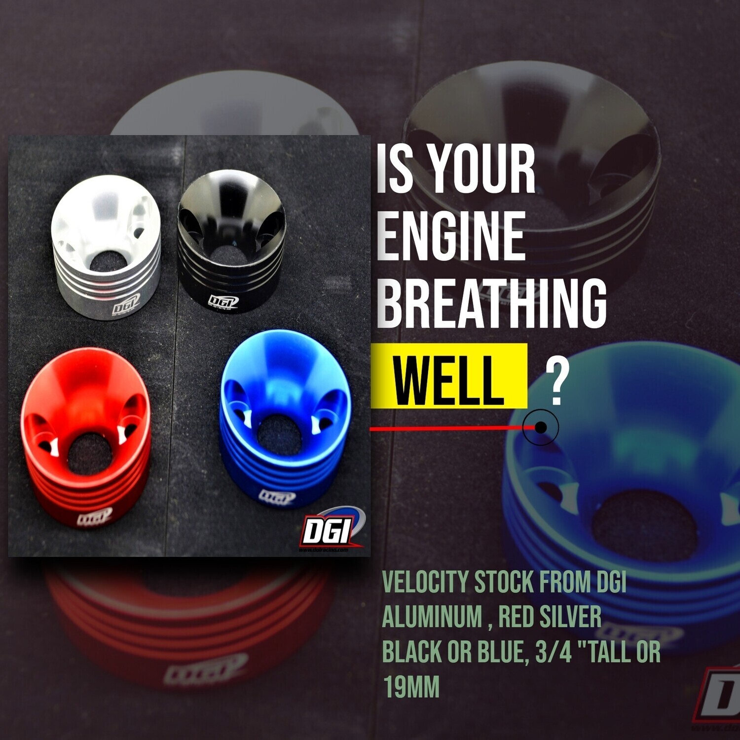 DGI Velocity stock blue