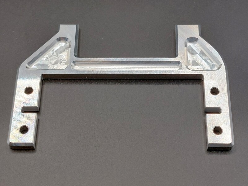 CCR BIllet 7075 Losi 5ive throttle servo rock armor brace