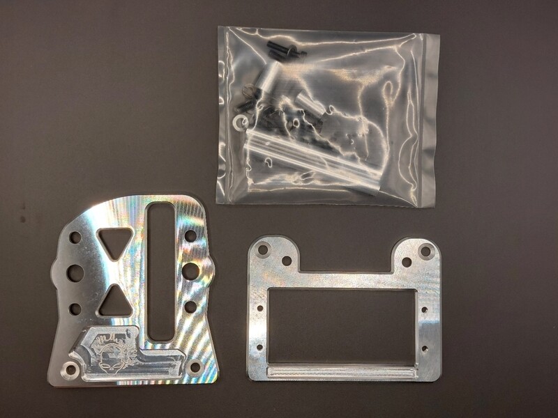 Ccr Losi 5ive T 2.0 billet centre diff top servo tray SMART SYSTEM 