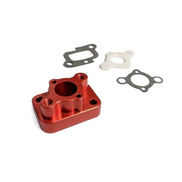 Alloy Isolator Block 23-30.5cc orange