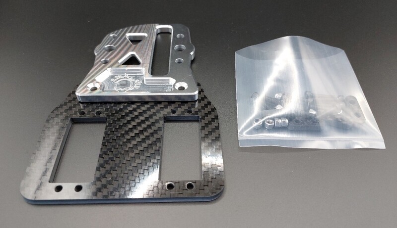 CCR carbon fibre twin sevro brake mount Losi 5ive T 2.0 SMART SYSTEM 