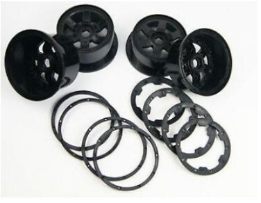 Baja wheel set black