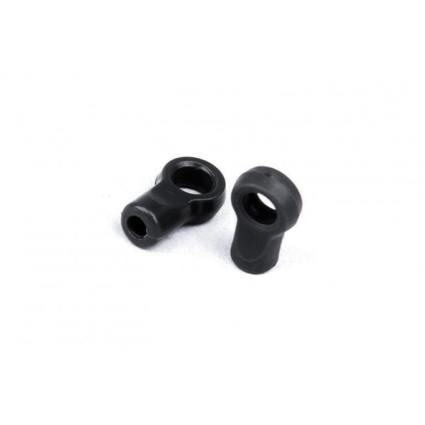 Baja Buggy Servo Linkage Ball Ends - Black