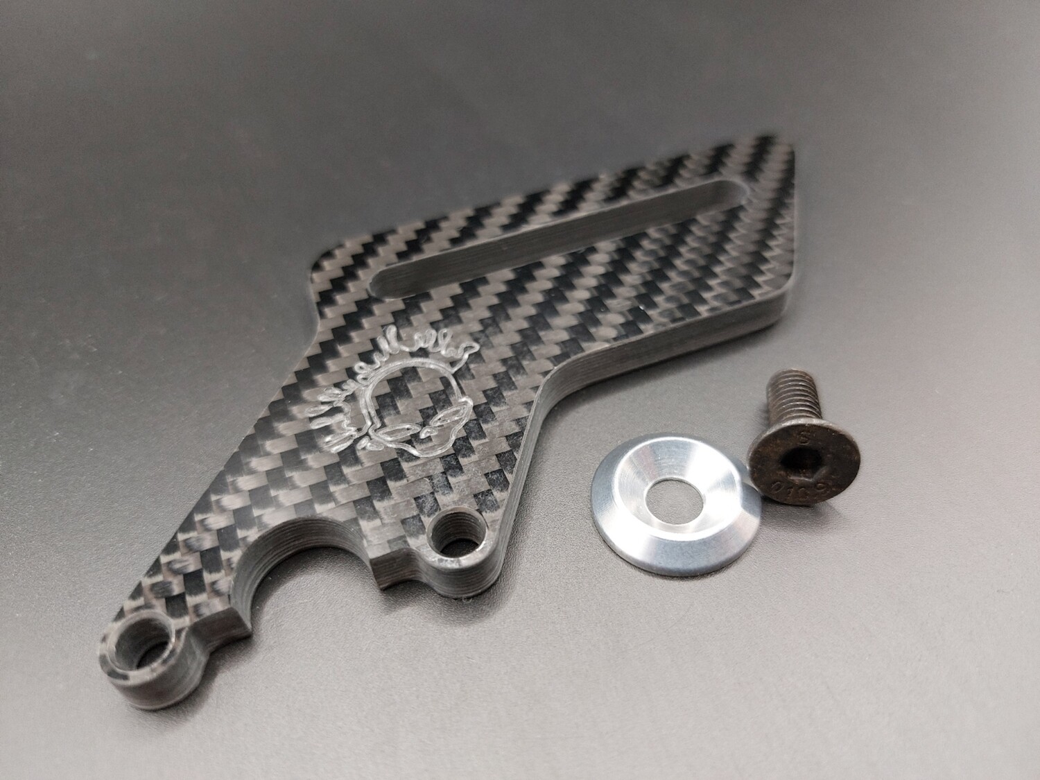 Carbon fibre Losi 5ive T mesh plate