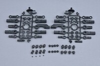340101x Ball joint rod end with balls