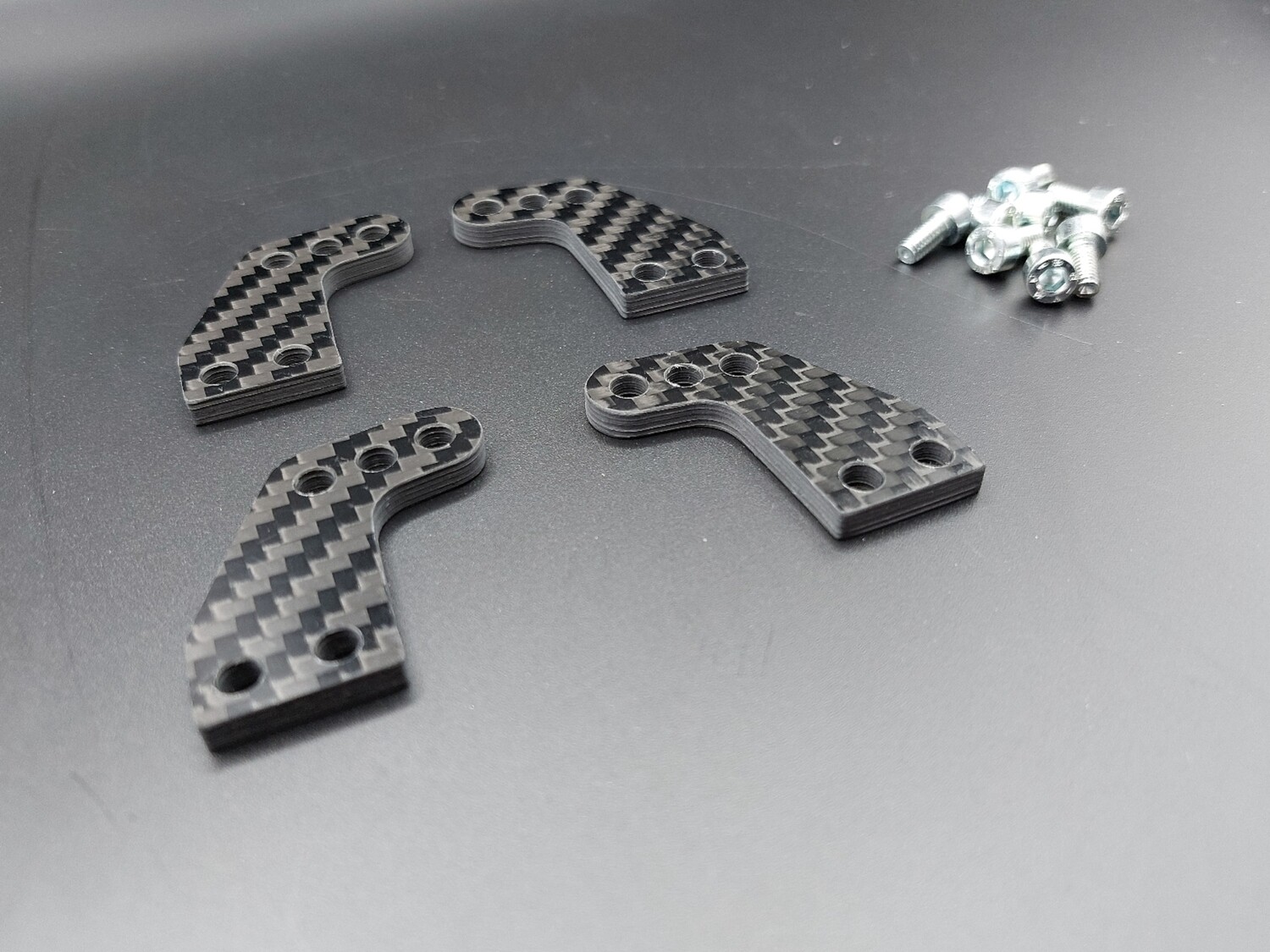 CCR MCD ULTIMATE REAR HUB CARBON FIBRE TOPS (4)