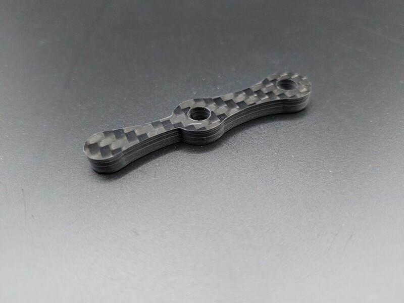 mcd chassis stiffener/diff spacer carbon fibre 