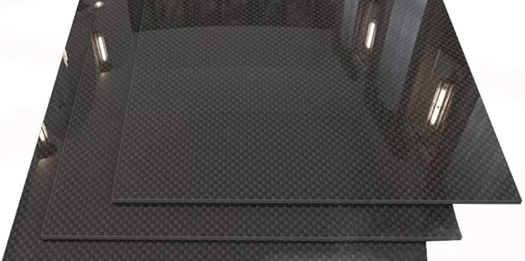 carbon fibre sheet 3k 200x300mm 2mm thick