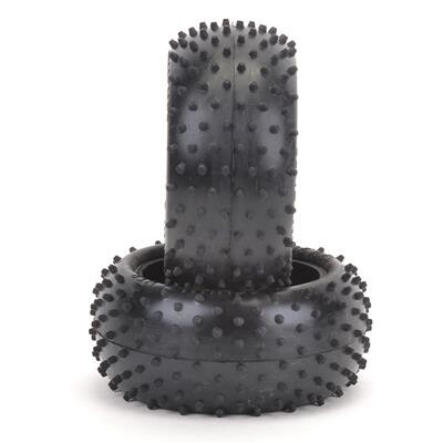 CLEARANCE U6558 SCHUMACHER MINI SPIKE 2 REAR TYRES YELLOW