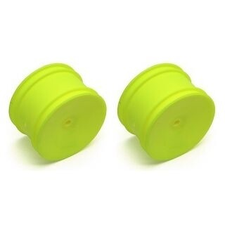 9696 TEAM ASSOCIATED 2/4WD REAR WHEELS 2.2 12MM HEX YELLOW