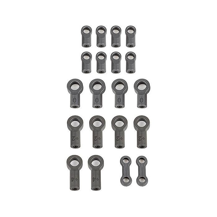 TEAM ASSOCIATED RC10B6.4 13MM SHOCK ROD END SET