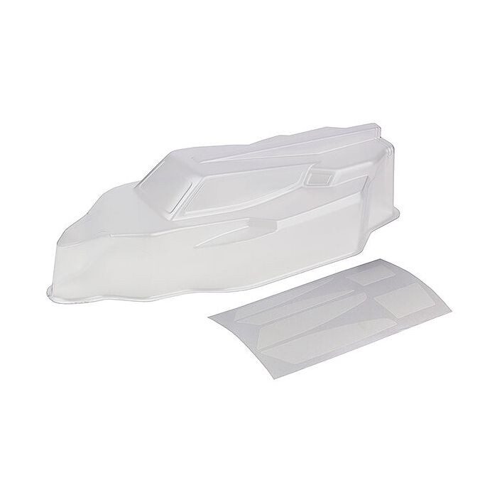 TEAM ASSOCIATED RC10B6.4 BODYSHELL, CLEAR