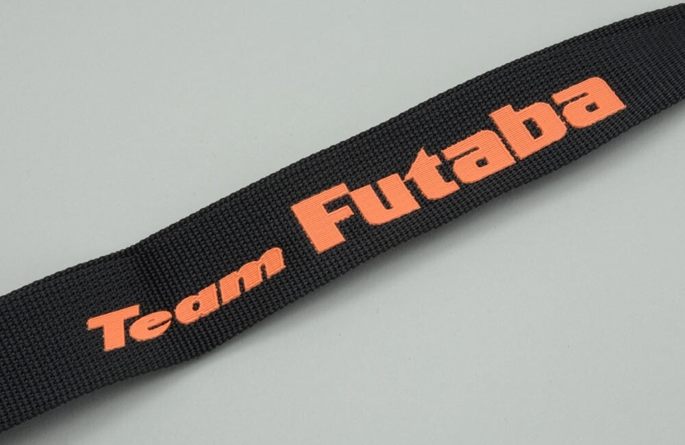 Team Futaba Neck Strap - Black and Orange