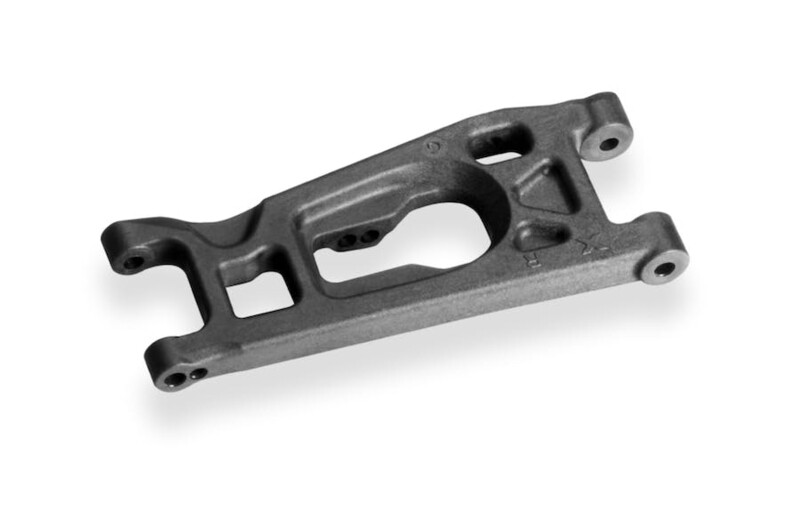 XR322113-H - TEAM XRAY SUSP. ARM FRONT - LOW SHOCK MOUNTING - LOWER RIGHT - HARD