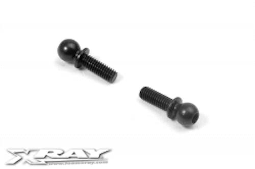 Clearance XR362651 - TEAM XRAY BALL END 4.9MM WITH THREAD 8MM (2) REMOVED 