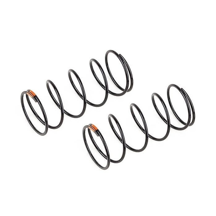 TEAM ASSOCIATED 13MM FRONT SHOCK SPRINGS ORANGE 4.3LB/IN, L4