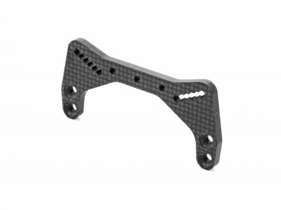 XRay Xb2 Graphite Shock Tower - Front - 3.5mm