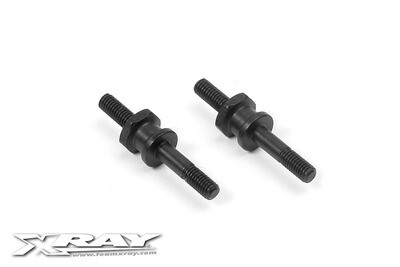 XRay Steel Screw Shock Pivot Ball With Hex (2)