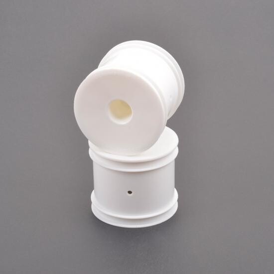 Schumacher 2.2 Stadium Truck Wheel - 12mm Hex - White - 1 Pair