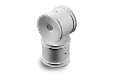 XRay Stadium Truck Wheel Aerodisk With 12mm Hex - White (2) XRay Stadium Truck Wheel Aerodisk With 12mm Hex - White (2)
