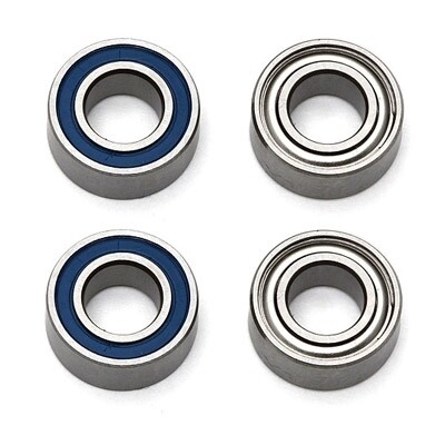 Associated 5x10x4mm Factory Team Bearings (4) Associated 5x10x4mm Factory Team Bearings (4)